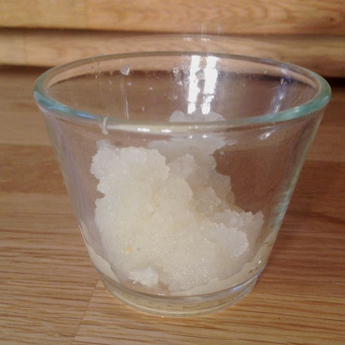 hydrated kefir grains