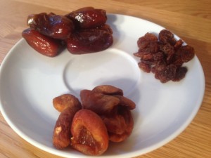 Dried fruits