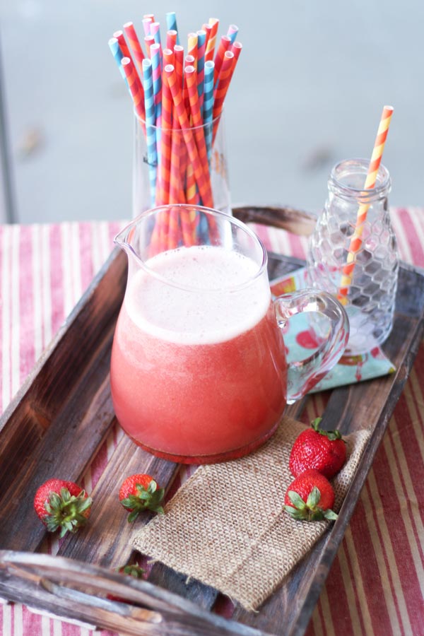 Strawberry Kefir Soda