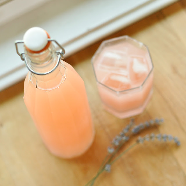 peach lavender soda