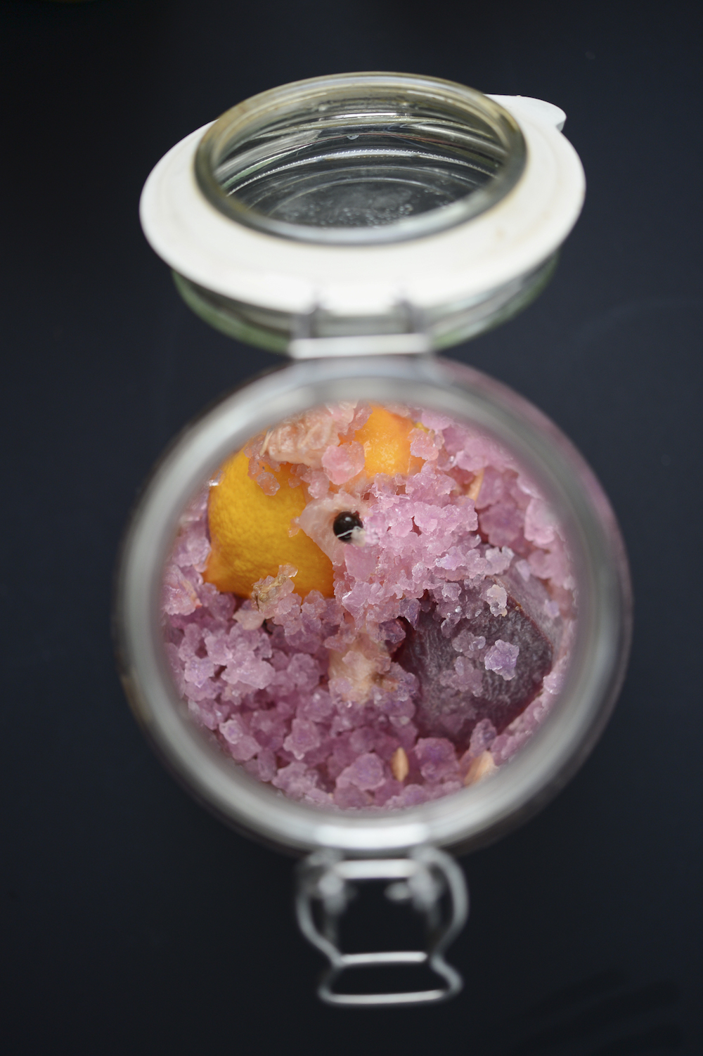 pink water kefir crystals